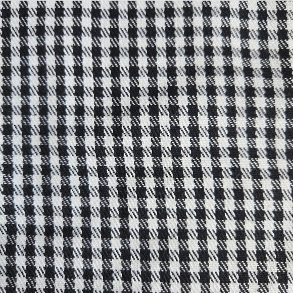 Black and White Gingham High-Waist Skort - Picture 3 of 6